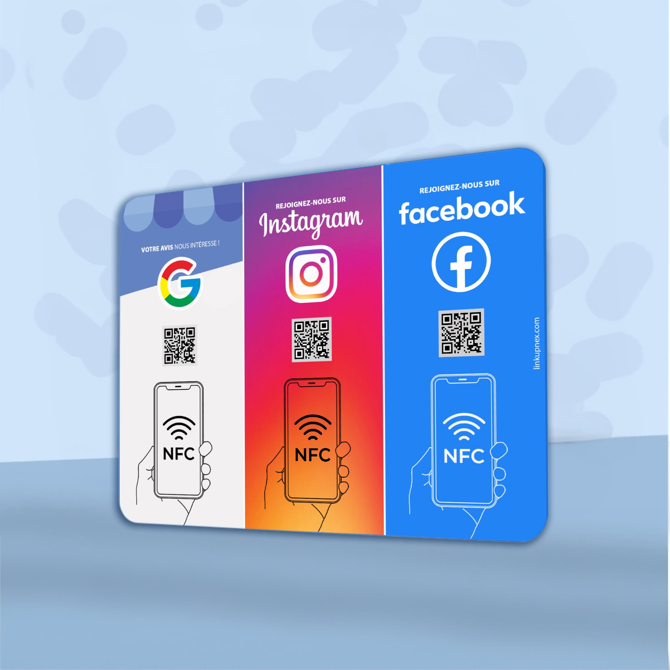 Bảng NFC Goolge/Instagram/Facebook